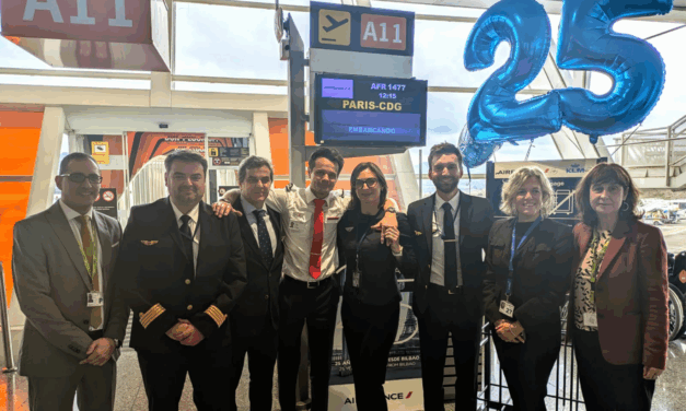 La liaison PARIS CDG-BILBAO fête ses 25 ans !